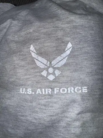 U.S.AIR FORCE 에어 포스 양면 리플렉터 티셔츠 XL
