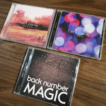 back number 앨범 CD 3장 세트