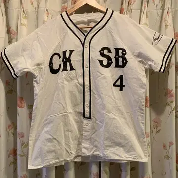 새상품급 레어 C&K 크리비 킨 베이스볼 유니폼 L 사이즈