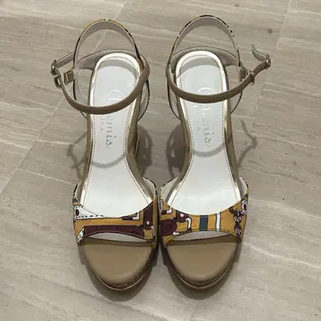 DIANA 샌들 웨지 힐 아르테미스 바이 다이애나