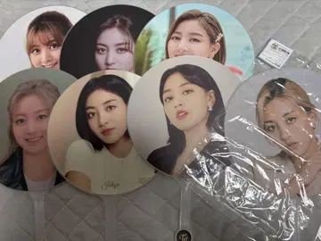 지효 부채 세트