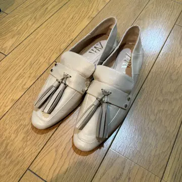 ZARA 자라 프린지 스퀘어 펌프스 39