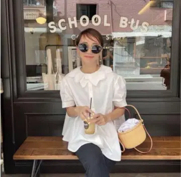 로지몬스터 허니비 블라우스 유나이티드 애로우즈 b&y IENA
