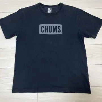 CHUMS 블랙 티셔츠 M 사이즈