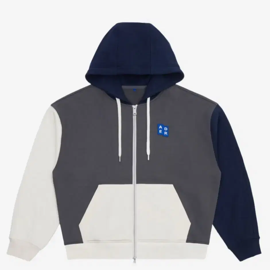 ADER error Gray Significant TRS Tag Zip-Up 01 Hoodie ADER error