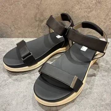 새상품급 NICAL 니카르 벨크로 스포츠 샌들 블랙 24.5cm