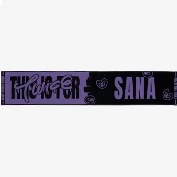 twice 사나 머플러 타월