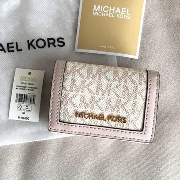 새상품 마이클코어스 MICHEAL KORS 3단 폴더형 지갑 핑크