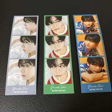 히노 유스케 BIRTHDAY EVENT 2025 가챠 사진 그레이 3종