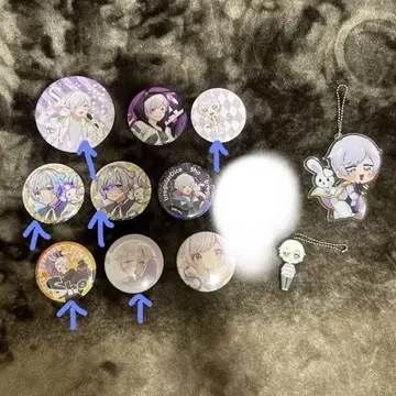 첫 토끼 이레이스 캔뱃지 아크링 키링 묶음 판매