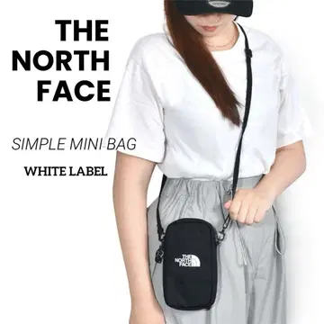 새상품급 노스페이스 스마트폰 숄더백 블랙