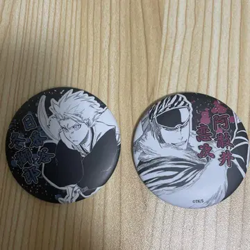 BLEACH 데 컬렉션 캔뱃지 히즈카야 토시로 아사노이 렌지