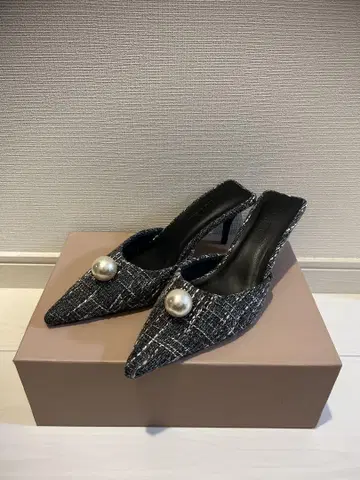 다리치 트위드 펄 뮬