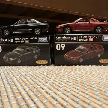 토미카 프리미엄 복권 N상 스카이라인 GT-R R32 레드 블랙