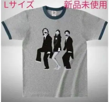 새상품 레어 L 사이즈 티셔츠 수염 댄스 시무라 켄 가토 브라운