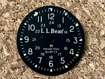 L.L.Bean 해밀턴 카키 다이얼 구 로고