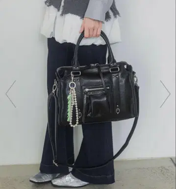 앤티크 인조 가죽 보스턴