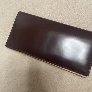 CORDOVAN 브라운 장지갑