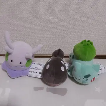 포켓몬 봉제 인형 3종 세트 누메라, 도오, 후시기다네