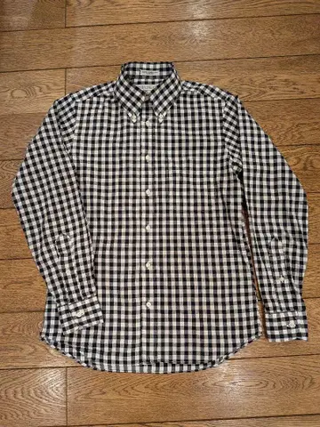 INDIVIDUALIZED SHIRTS 블록 체크 셔츠 15-32