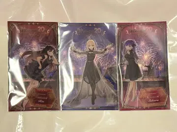 Fate stay night 20주년 기념 아크릴 스탠드 세트