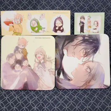 타노 치쿠와부 '타카가미와 불쌍한 제물' 코스터, 책갈피 등