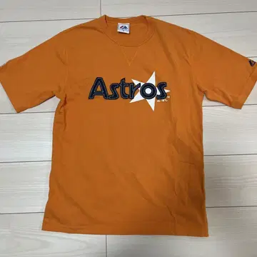 Astros 티셔츠 M 사이즈 오렌지