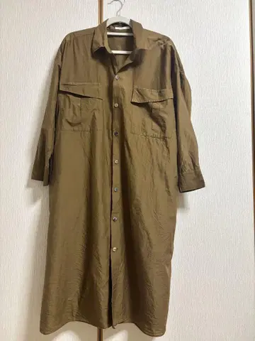 갤러리 바이 브라운 긴팔 셔츠 원피스