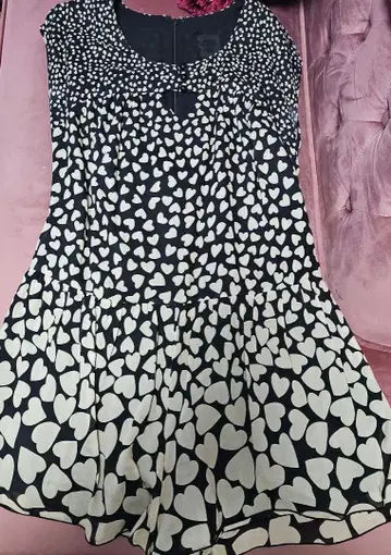 ANNA SUI 안나수이 올인원 살로펫 숏팬츠 하트 무늬