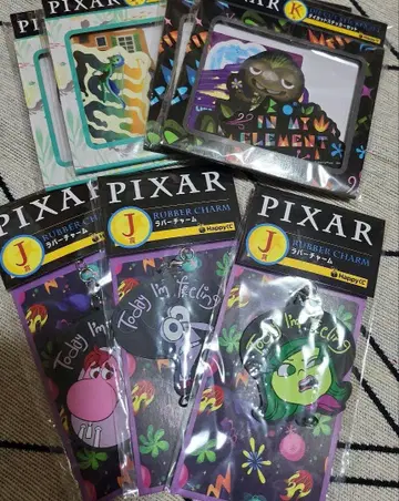 PIXAR 제일복권 스티커 러버 참