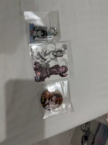 단다단 겐가텐 사와키 린 캔뱃지 아쿠키 코스터