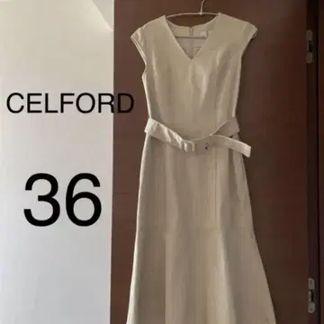 CELFORD 벨트 원피스 롱 원피스 원피스
