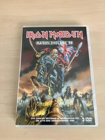 IRON MAIDEN 라이브 DVD [2장 세트]