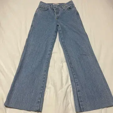 자라 와이드 레그 데님 팬츠 EUR34