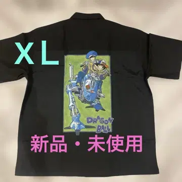 그라니프 드래곤볼 Z 손오공과 손오반 빅 실루엣 폴리트로 반팔 셔츠 XL