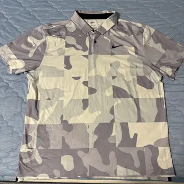 Nike 카모 패턴 골프 셔츠 2XL