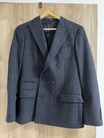 COMME CA ISM 더블 브레스트 자켓