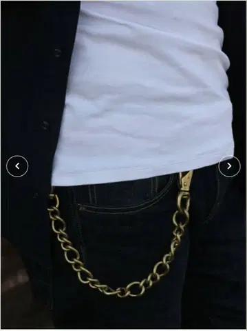 브론즈 지갑 체인 체인 타입