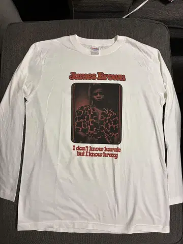James Brown 롱 슬리브 티셔츠