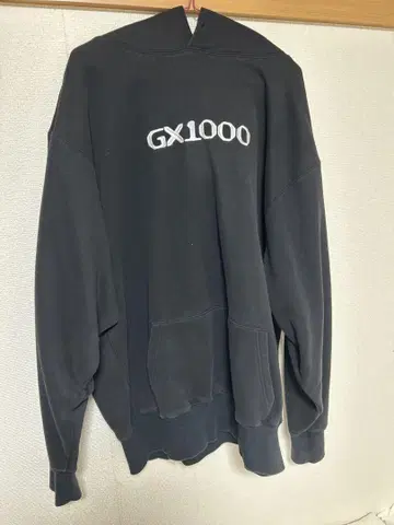 GX1000 블랙 후드티 2XL
