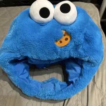쿠키 몬스터 플리스 모자