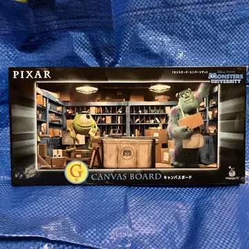 PIXER 픽사 해피 복권 G상 캔버스 보드 몬스터 주식회사
