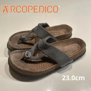 ARCOPEDICO 그레이 컴포트 샌들 23.0cm