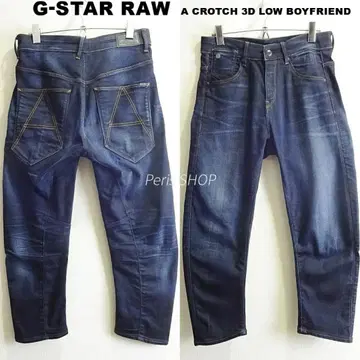 G-STAR RAW A CROTCH 보이프렌드 [M] 강 스트레치 네이비