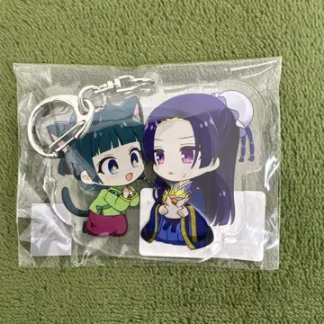 약사의 혼잣말 아크릴 키링 소 황 고양이 고양이 & 미노 씨