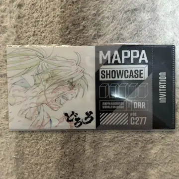 MAPPA SHOW CASE 도로로 티켓 파일