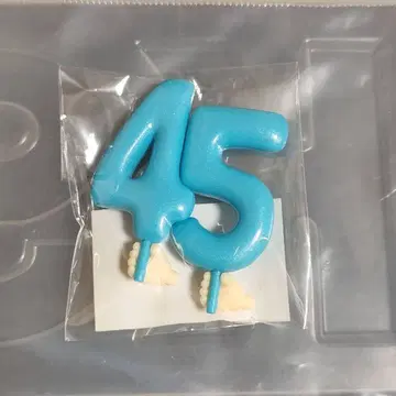 넨도로이드 손잡이 숫자 벌룬 스카이블루 45