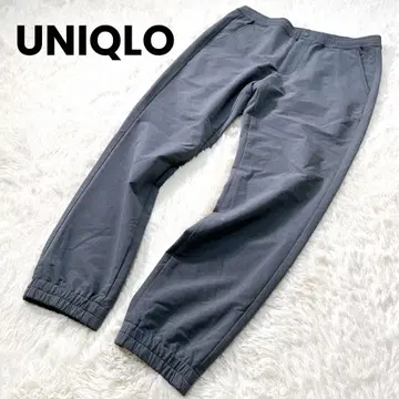 유니클로 조거 팬츠 그레이 허리 밴딩 조절 가능 M
