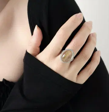 Lilas SAMH 루틸 반지 SV