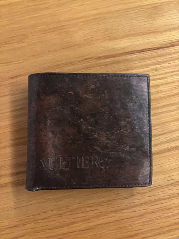 장 폴 고티에 다크 브라운 접이식 지갑